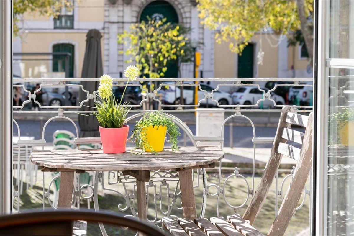Charming Balcony Flat With Air Conditioner! Apartamento Lisboa